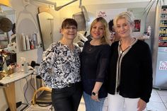 Verstehen sich bestens und freuen sich auf die nächsten Jahre: Michaela Langbehn, Azam Noshian und Michaela Poske (v. lks).