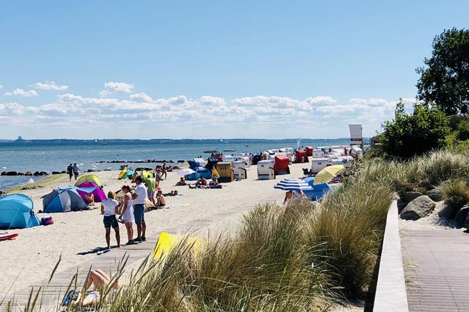 Der Rettiner Strand gehört zu den schönsten Flecken an der Lübecker Bucht.