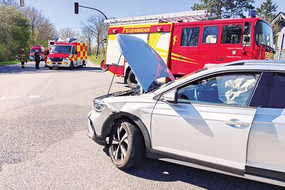 Verkehrsunfall mit vier leicht verletzten Personen in Timmendorfer Strand