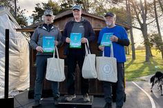 Siegfried Metter, Wilfried Weder und Bernd Oertel (v. lks.).