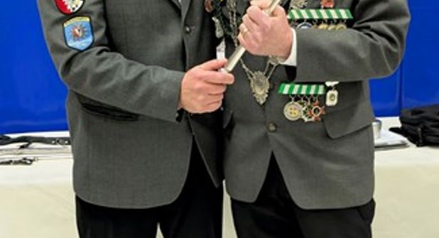 Thorsten Krüger übergibt die Führung der Gilde an Sven Kiekhäfer.