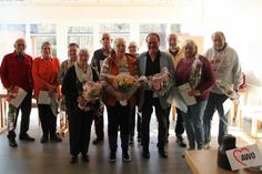 Ein Teil der geehrten Mitglieder für 10, 20, 25, 30, 40 und 45 Jahre Mitgliedschaft im Ortsverband.