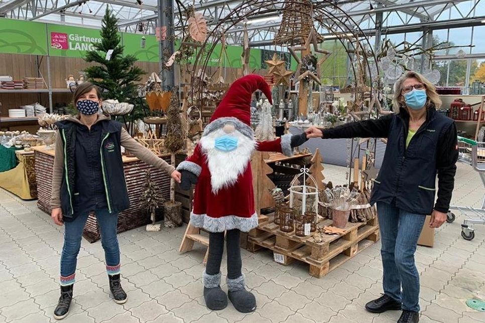 Die Gärtnerei Langfeldt hat an den Adventssamstagen bis 14 Uhr geöffnet.