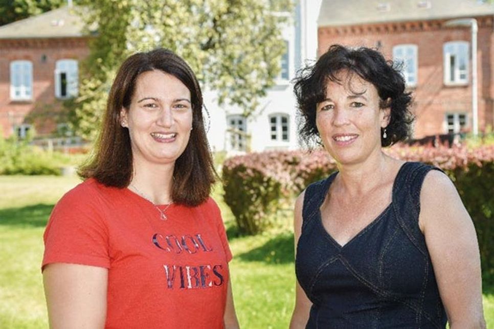 Kristina Bruhn und Katja Kirschall
