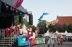 Rioni Renaissance Flag Throwers Folk Ensemble.