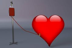 Blut spenden und Leben retten.