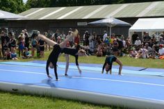 Die Kinder-Turnschau des TSV Lensahn war der Höhepunkt auf dem Kinderfest.