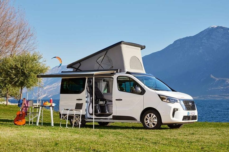 Neu und voll im Trend: Der Nissan Primastar Seaside by Dethleffs.