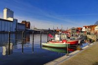 So hat man das Hafenstädtchen doch am Liebsten. Danke, Andreas Nissen, für dieses  Foto vom idyllischen Neustädter Hafen.