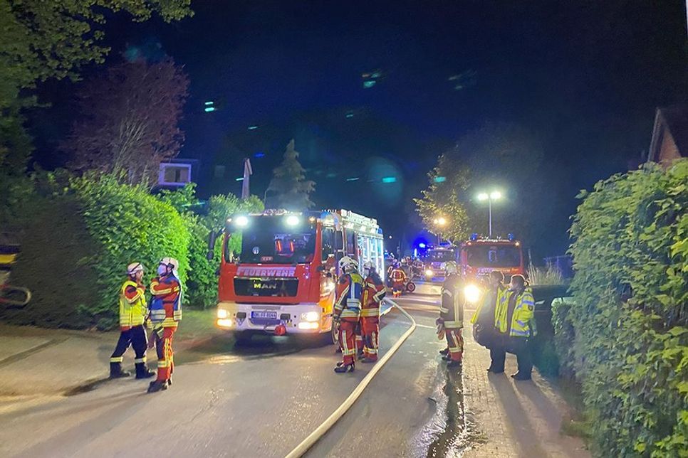 Am vergangenen Donnerstag waren rund 100 Kräfte bei einem Wohnungsbrand in Gronenberg im Einsatz.