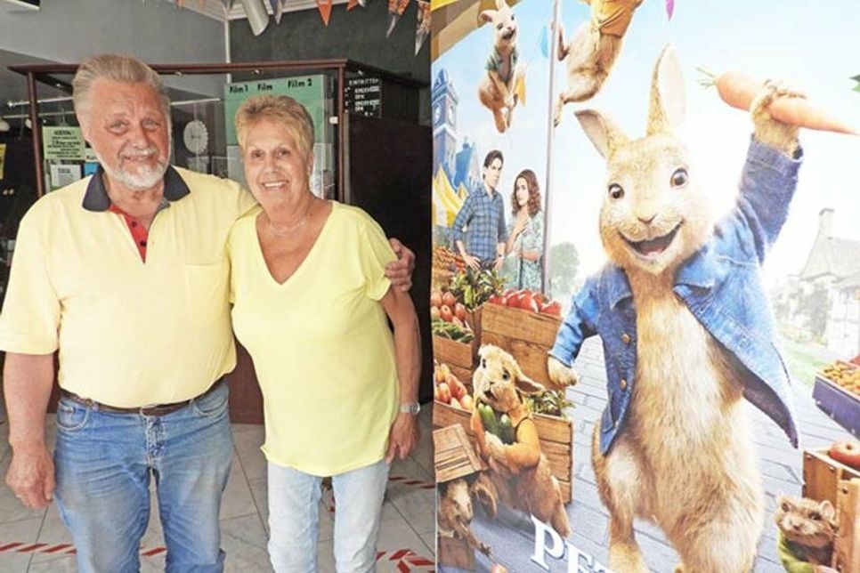 Vielgelobter Familienfilm: „Peter Hase 2“ ist nur eines der Highlights, die Gisela und Fredy Müller für ihre Gäste zeigen werden.