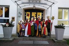 Die Sternsinger brachten den Segen in die Marinekaserne.