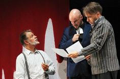 Schauspiel von Arthur Miller mit Wolfgang Seidenberg, Iris Boss, Carsten Klemm und anderen. (Foto: Dietrich Dettmann)