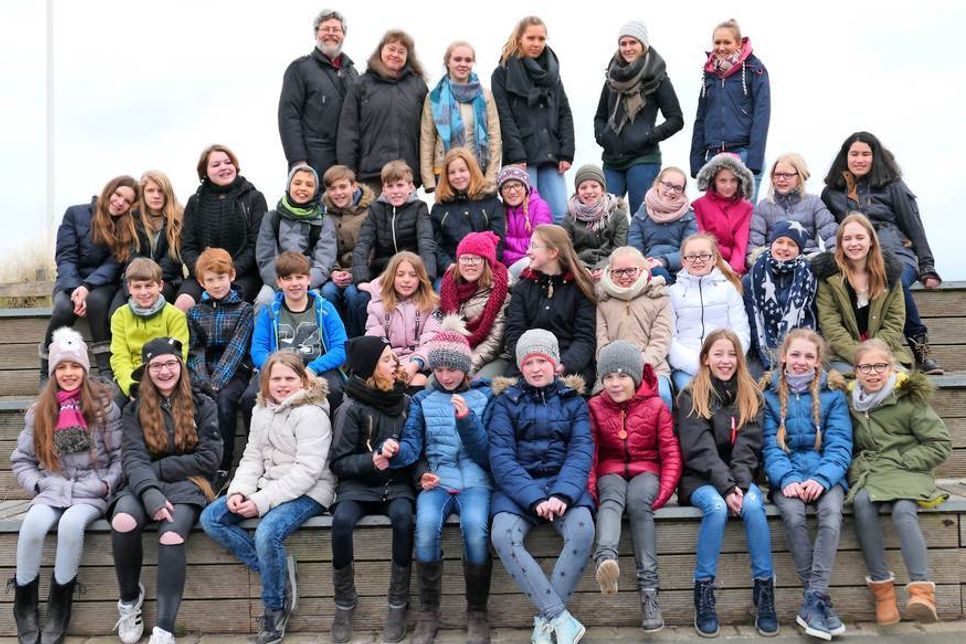 Chor des Küstengymnasiums Neustadt.