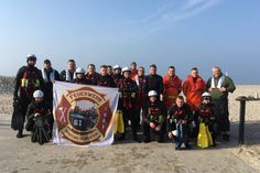 10 Rettungsschwimmer und 10 Bootsführer der Feuerwehr Neustadt stellen sich am Wochenende einer umfassenden Übung. Fotos: Feuerwehr Neustadt.