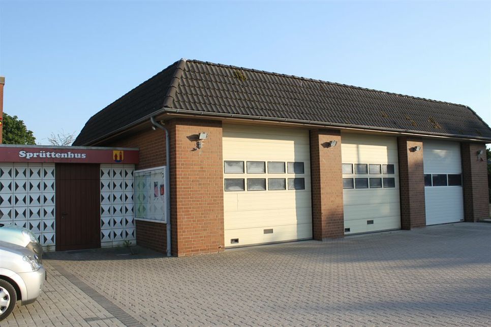 Das Feuerwehrgerätehaus in Dahme.