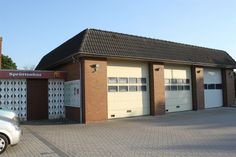 Das Feuerwehrgerätehaus in Dahme.