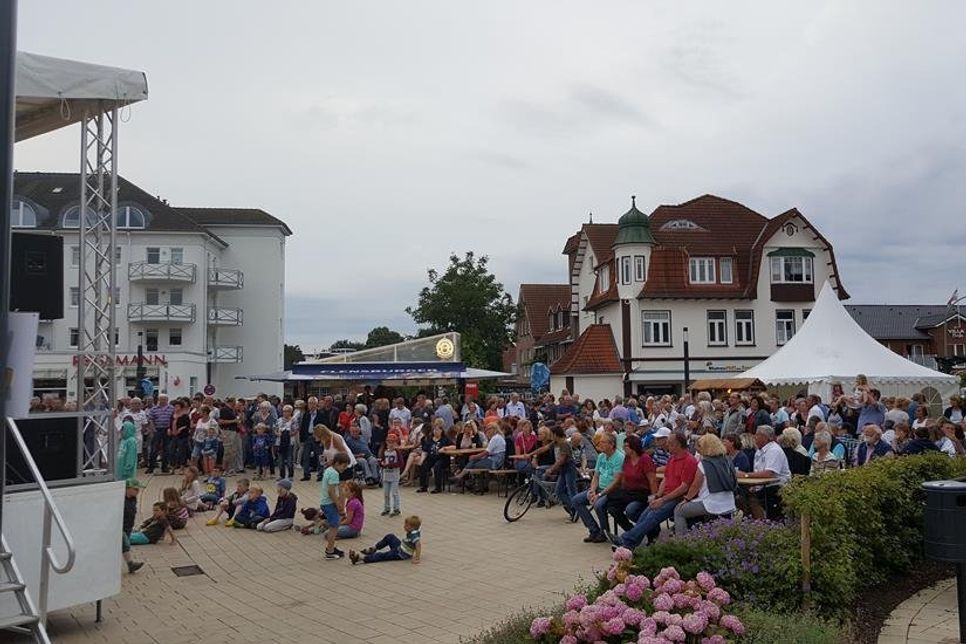Sommerfest in der Kirchenstraße.