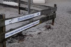 Der Hundestrand in Haffkrug.