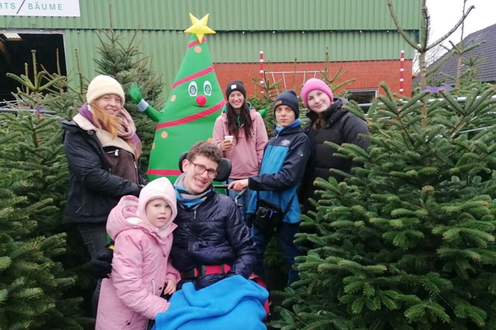 Aus dem Kinderzentrum Pelzerhaken waren Majken, Jule, Sebastian, Pia, Moritz und Sophie gekommen.