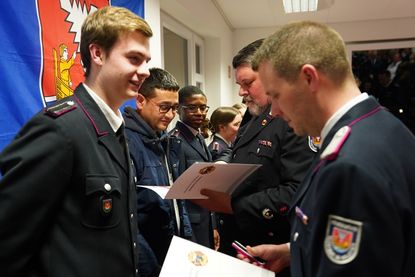 Auch in diesem Jahr gab es wieder zahlreiche Beförderungen.