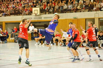 Er war nicht zu stoppen. Konstantin von Starck im Wurf.