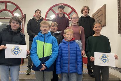 Oben von links: Jakob Zedlewski, Max Reckmann, Elias Purwins. Mitte von links: Bo Mantik, Thea Kleingarn. Unten von links: Ole Jacobsen, Linus Zühlke, Max Bialas, Enie Szielasko. Es fehlt: Oleksandra Rud.