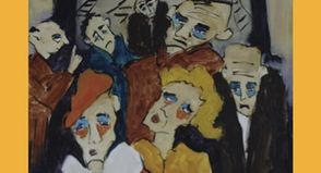 Ausstellung von Holger Wittig-Koppe in der Stadtbücherei Neustadt in Holstein.