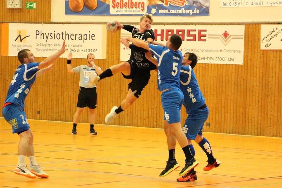 Die Mannschaft kämpfte leidenschaftlich um jedes Tor.