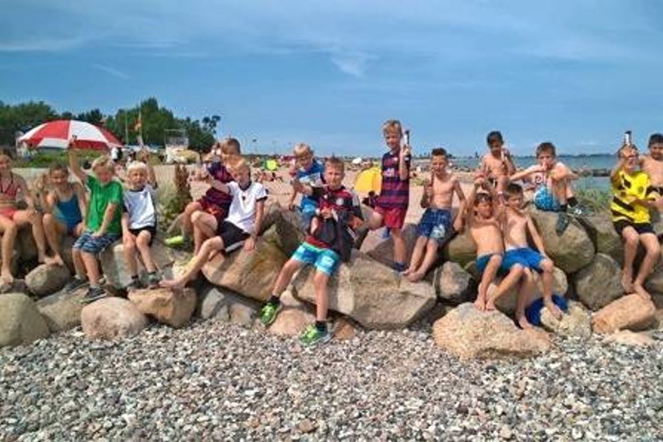 Die Kinder genossen zwei tolle Tage bei herrlichem Wetter in der Ferienanlage der Hamburger Sportjugend.