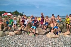 Die Kinder genossen zwei tolle Tage bei herrlichem Wetter in der Ferienanlage der Hamburger Sportjugend.