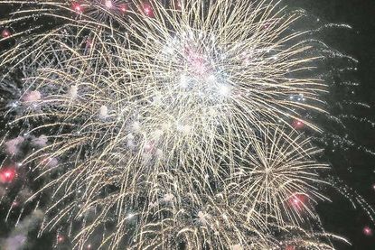 Das Jubiläumsjahr wurde in Dahme mit einem fulminanten Silvesterfeuerwerk begrüßt und eingeleitet.