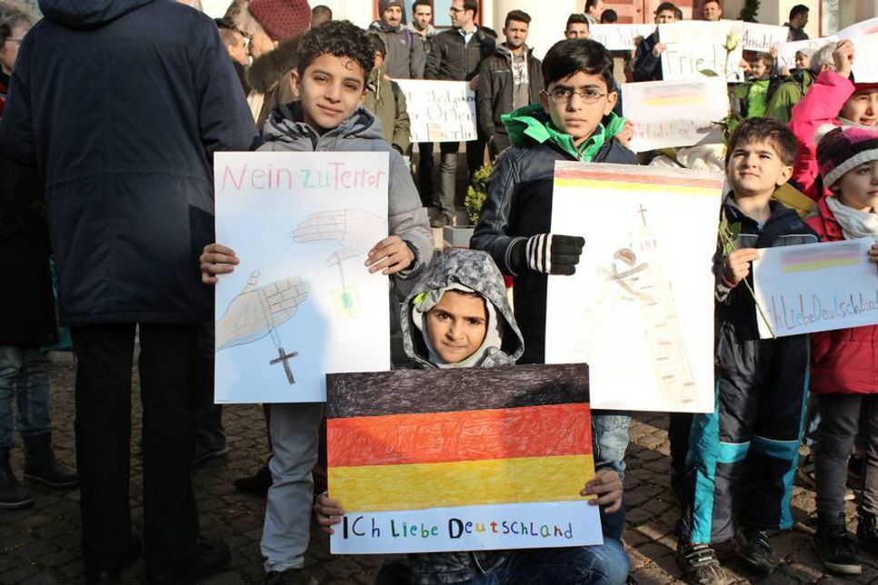 Botschaft der Flüchtlingskinder.