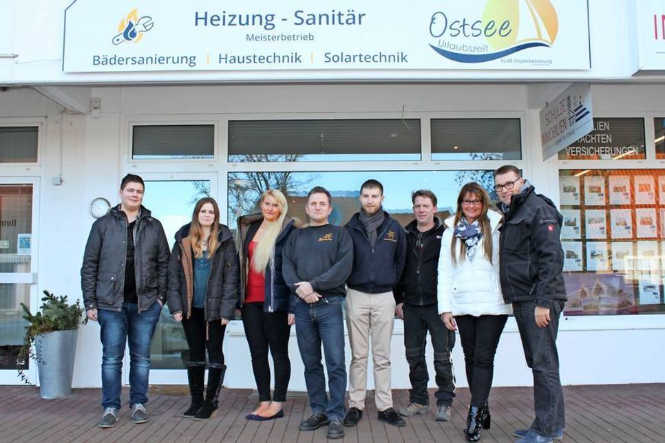 Die Mitarbeiter "vor Ort" in der Schützenstraße 10.