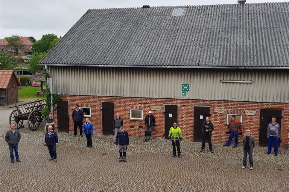 Das gesamte Team freut sich über den Saisonstart.