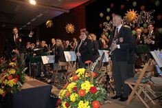 Die Musiker des Blasorchesters sorgten für beste Unterhaltung mit einem Mix aus 30 Jahren Frühjahrskonzerte.