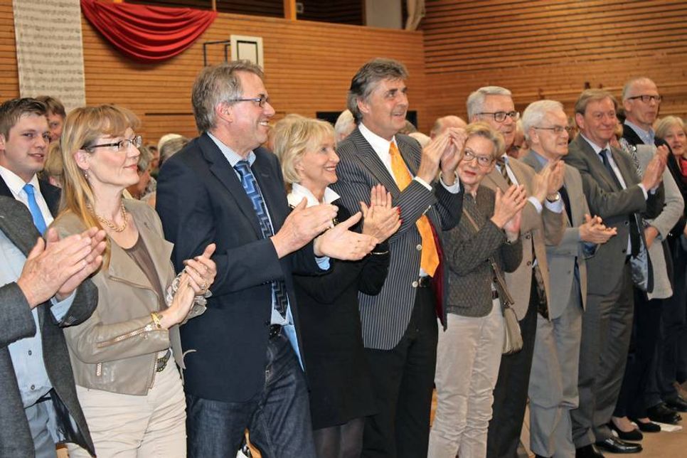 Beifall für einen erstklassigen Konzertabend.