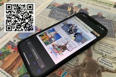 Der QR-Code im Bild führt direkt zur Anmeldung für unseren Online Briefkasten. Einfach mit der Smartphone-Kamera scannen und anmelden.