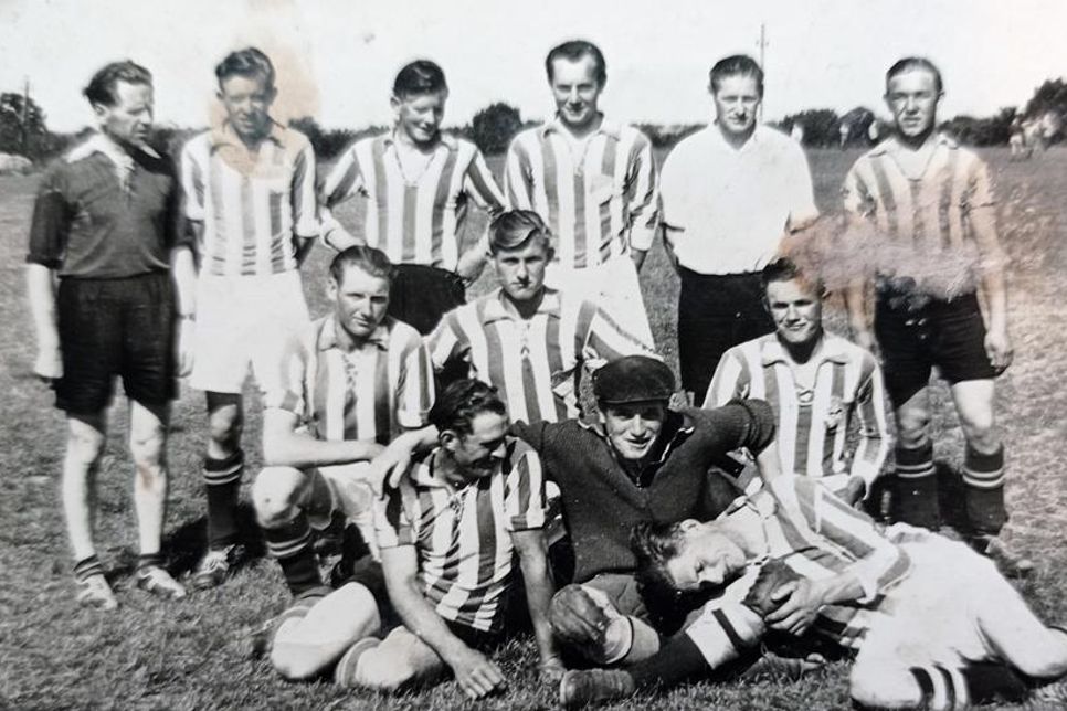 Die HSV-Elf von 1956.