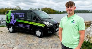 Jungunternehmer Mirco Quest legt besonderen Wert auf Zuverlässigkeit, den persönlichen Austausch und die reibungslose, saubere Ausführung der Arbeiten.