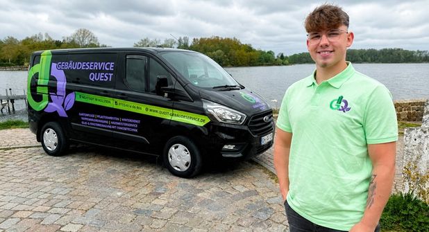 Jungunternehmer Mirco Quest legt besonderen Wert auf Zuverlässigkeit, den persönlichen Austausch und die reibungslose, saubere Ausführung der Arbeiten.