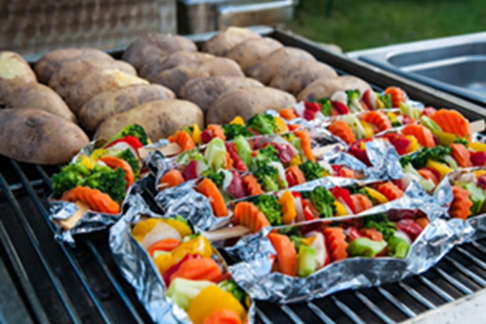 Auch vegetarisches Grillen kann lecker sein.