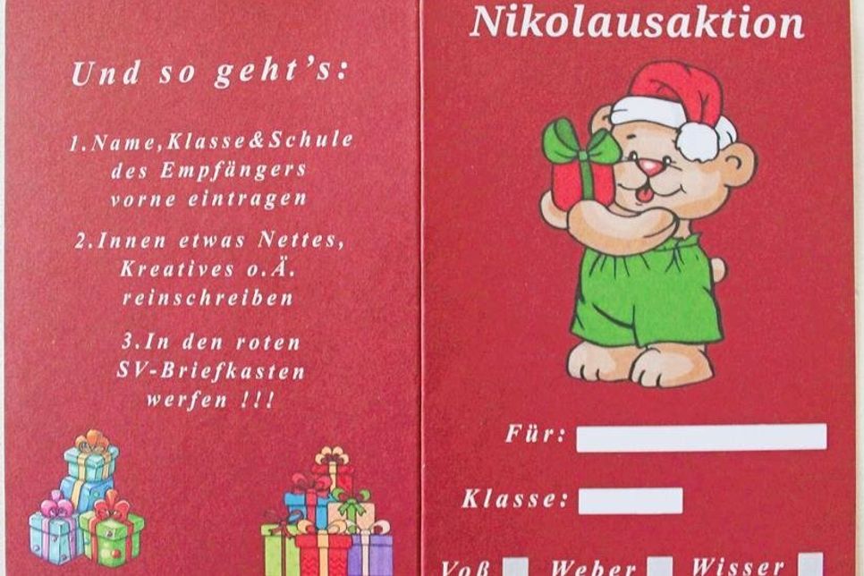 Ein Kärtchen, das liebe Grüße gebracht und Gutes getan hat.