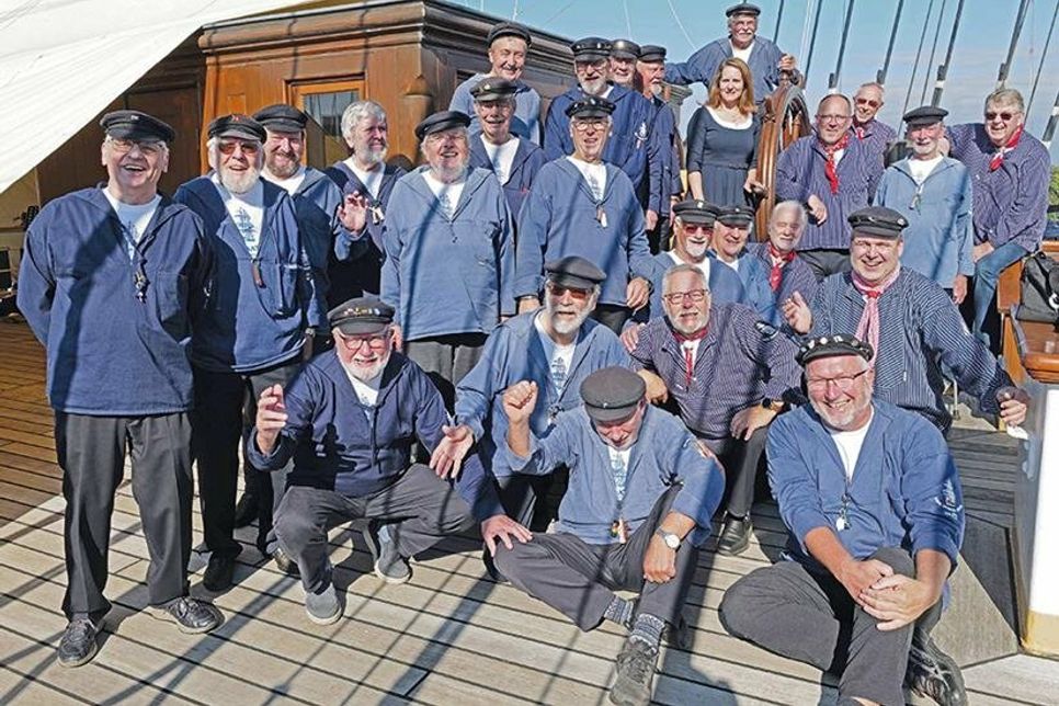 Der Passat Chor Travemünde gibt am Sonntag ein Benefizkonzert im Brügmanngarten.