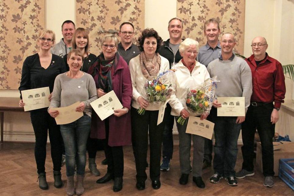 Langjährige Mitglieder des NLC.