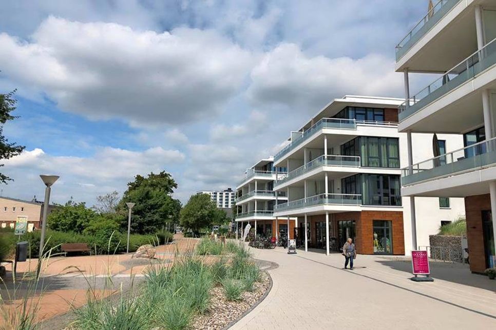 Neue Einkaufsmöglichkeiten bietet das „Südkap Pelzerhaken“ neben dem Haus des Gastes.