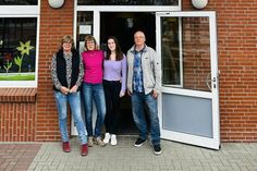 Christel Albrecht, Silvia Plath, Maria de Paoli und Christian Raatz (v. lks.).