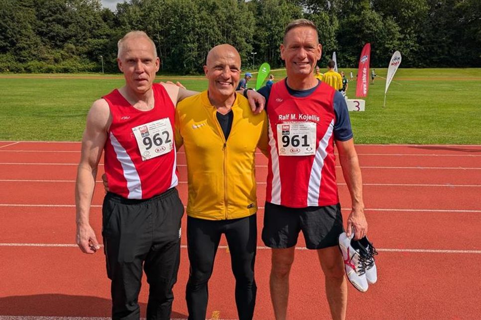 Jens Petersen, Andreas Kern und Heinrich Marwell (von lks.).