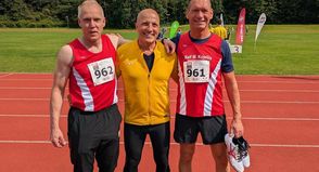 Jens Petersen,  Andreas Kern und Heinrich Marwell (von lks.).