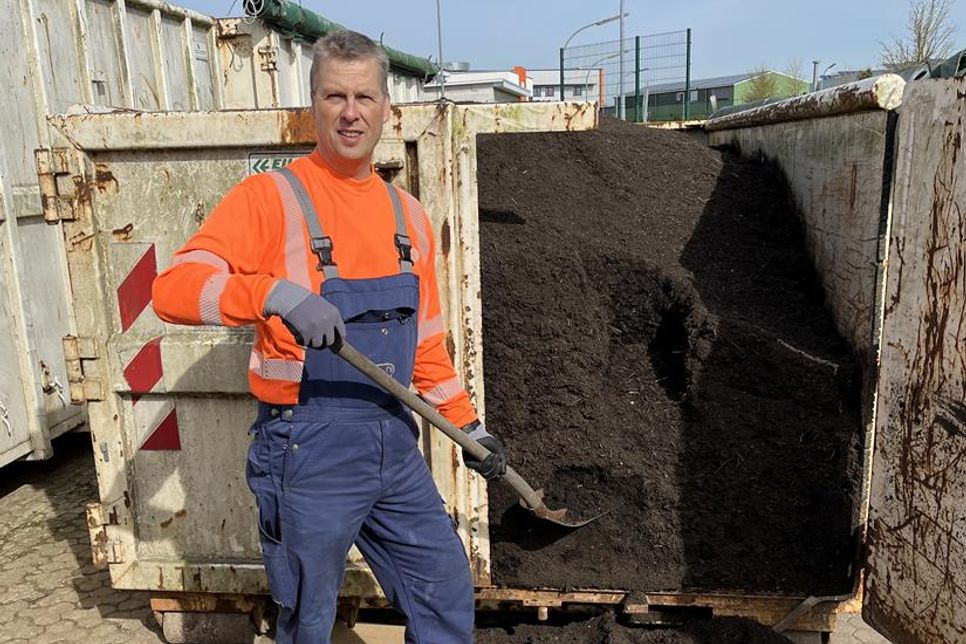 Der ZVO stellt kostenfrei Kompost zur Verfügung.